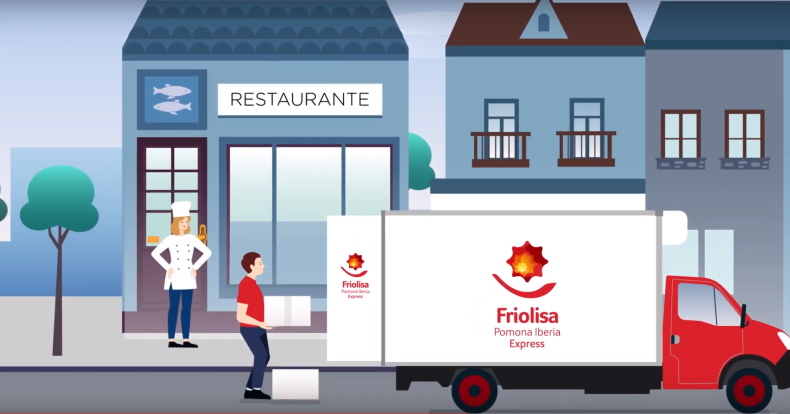 présentation vidéo de la société Friolisa Pomona Iberia, filiale du Groupe Pomona en Espagne